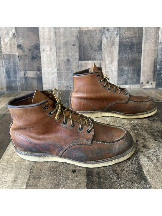 Red Wing 875 Moc Toe Work Boots Mens 13 D main image 7